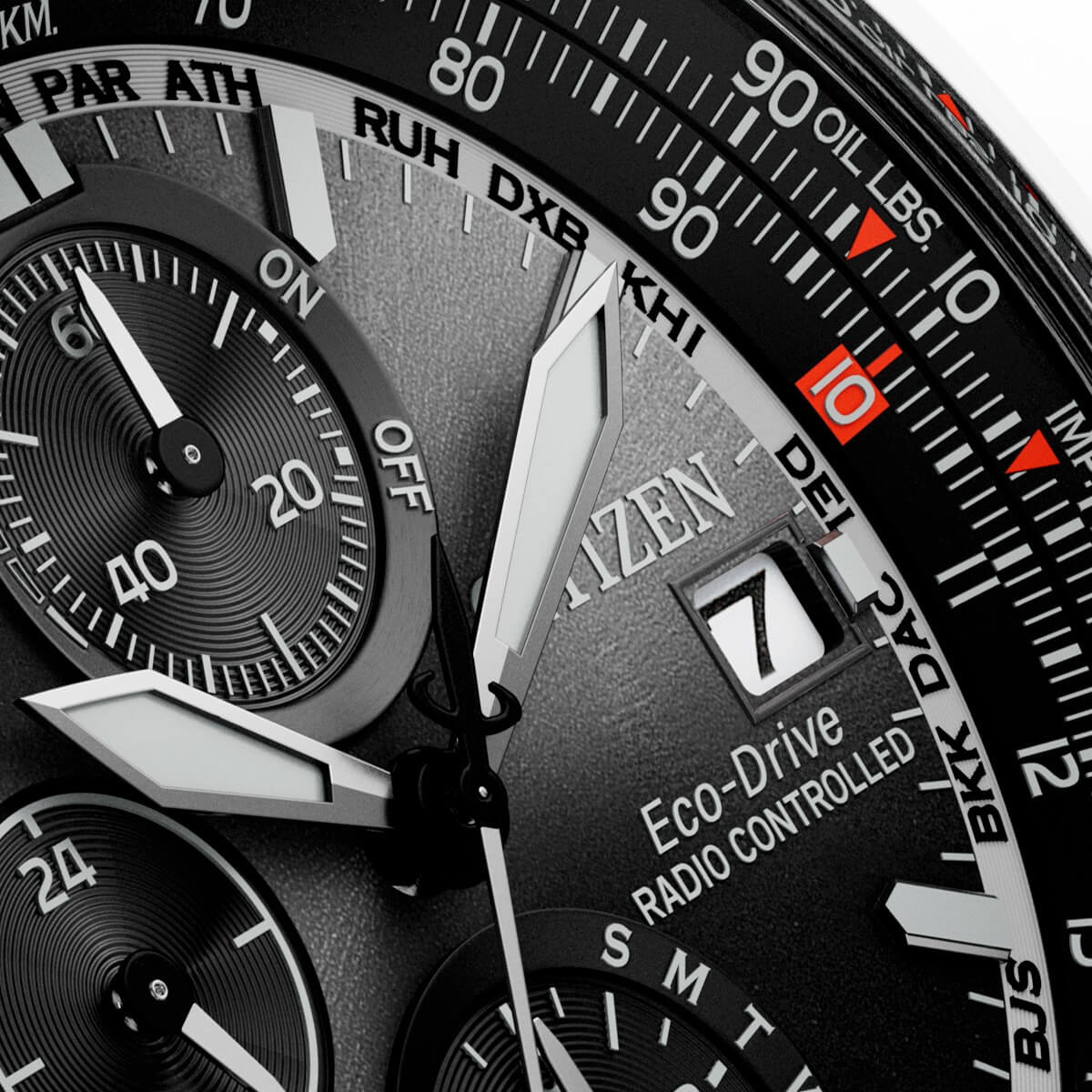 Citizen Watch Italy | Crono Pilot Radiocontrollato